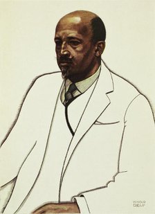 W.E. Burghardt Du Bois, 1925. Creator: Winold Reiss.