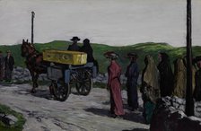 The Swinford Funeral, 1918. Creator: Jack B Yeats.