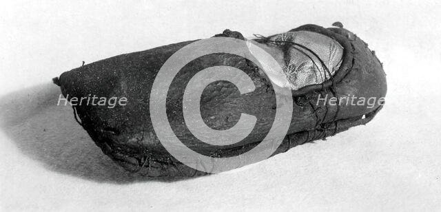 Child's Shoe, England, 16th century. Creator: Unknown.
