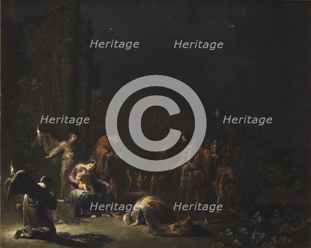 The Adoration of the Magi, 1611-1674. Creator: Leonard Bramer.