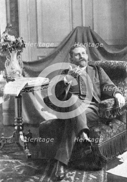 Georges Boulanger, French general and politician, 1891. Artist: Unknown