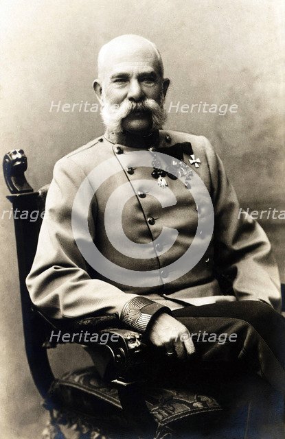 Portrait of Franz Joseph I of Austria, 1900s.