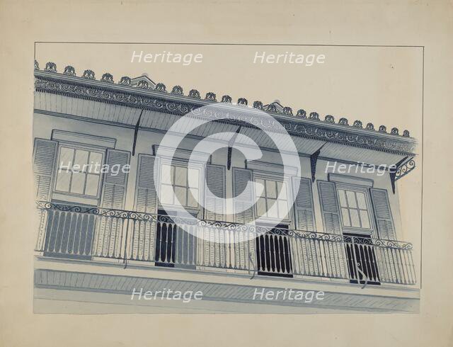 Cast Iron Work, c. 1936. Creator: Joseph L. Boyd.