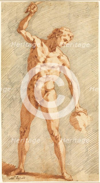 Standing Academy, c. 1587. Creator: Andrea Boscoli.