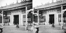 Buddhist temple, Hong Kong, 1868/1871. Creator: John Thomson.