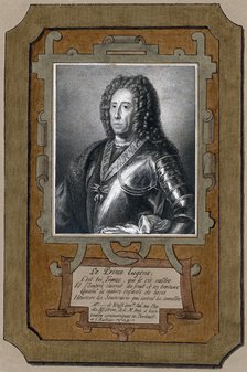 Prince Eugene of Savoy, general in the Austrian army. Artist: Unknown