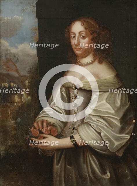 Eleonora Katarina, 1626-1692, Princess of Zweibrücken Landcountess of Hesse-Es, 17th century. Creator: Anon.