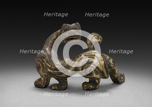 Fantastic Lion, 206 BC - AD 220. Creator: Unknown.