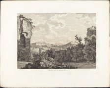 Terme di Caracalla, 1793. Creator: Albert Christoph Dies.