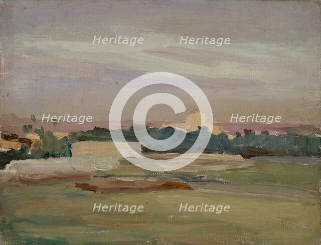 The Sirocco, 1909. Creator: Jan Ciaglinski.