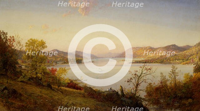 Greenwood Lake, 1875. Creator: Jasper Francis Cropsey.