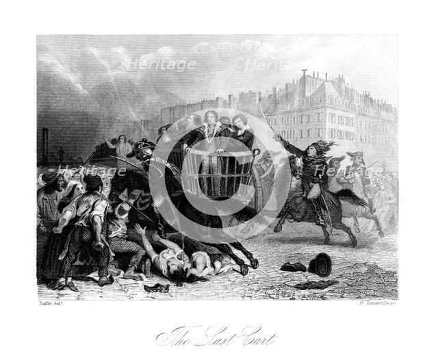 'The Last Cart', 1845. Artist: J Somerville