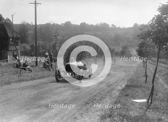 Bugatti Owners Club Hill Climb, Chalfont St Peter, Buckinghamshire, 1935. Artist: Bill Brunell.