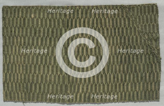 Silk Textile, 1600s. Creator: Unknown.