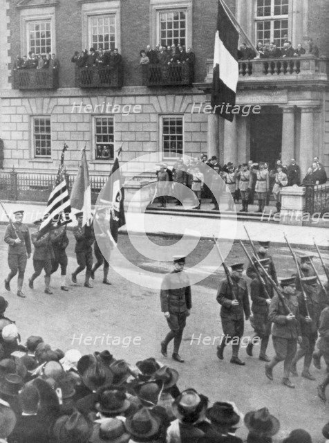 The French military mission to America, the Harvard Club, Boston, Massachusetts, USA, 1917. Artist: Unknown
