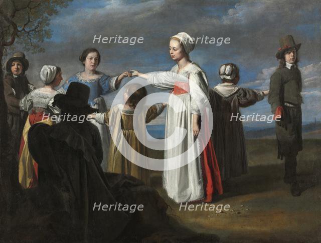 Children Dancing, c. 1650. Creator: Le Nain (French), circle of.