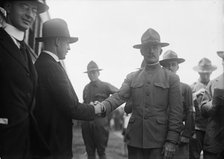 Camp Meade #1, Maryland - Major General Joseph Kuhn And H.T. Barnett, 1917. Creator: Harris & Ewing.