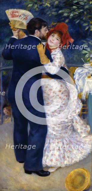 'A Dance in the Country', 1883. Artist: Pierre-Auguste Renoir