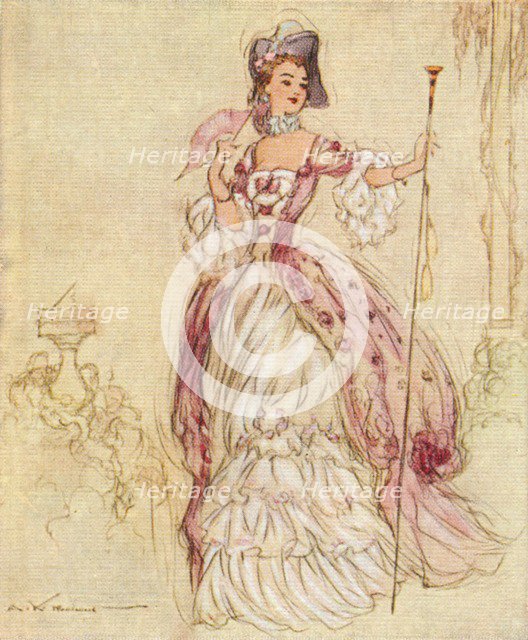 Madame de Pompadour, (1721-1764), 1937. Artist: Alexander K MacDonald