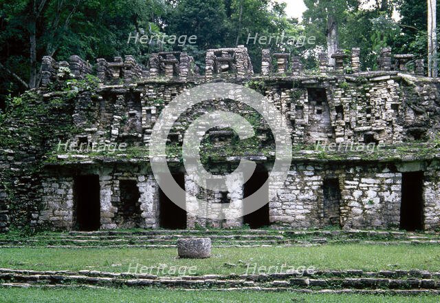 Temple of Labyrinth, Yaxchilan, Mexico, Late Classical Period, (1998). Creator: Unknown.