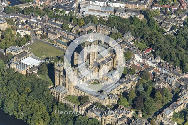 Durham Cathedral and cloister, County Durham, 2024. Creator: Robyn Andrews.