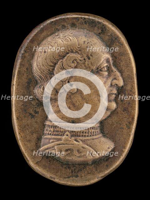 Francesco I Sforza, 1401-1466, 4th Duke of Milan 1450, probably 1456/1466. Creator: Gianfrancesco Enzola.