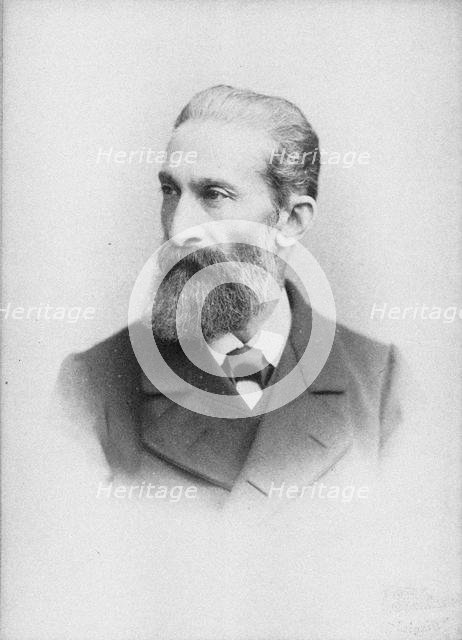 Portrait of the pianist and composer Salomon Jadassohn (1831-1902). Creator: Anonymous.