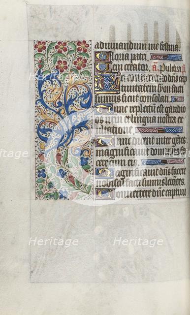 Book of Hours (Use of Rouen): fol. 67v, c. 1470. Creator: Master of the Geneva Latini (French, active Rouen, 1460-80).