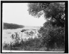 Rock River view near Dixon, Ill., c1898. Creator: Unknown.