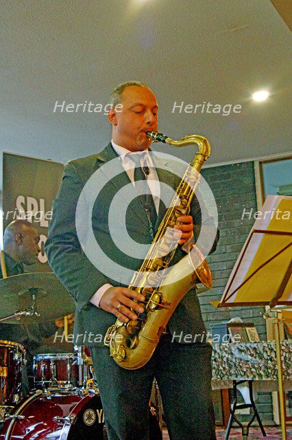 Alex Garnett, Eastbourne Jazz Festival, Eastbourne, 20 Sept 2018. Creator: Brian O'Connor.