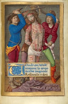 Flagellation; Poncher Hours, about 1500. Creator: Jean Pichore.