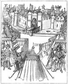 Siege of Rouen, 1418-1419, (1893). Artist: Unknown