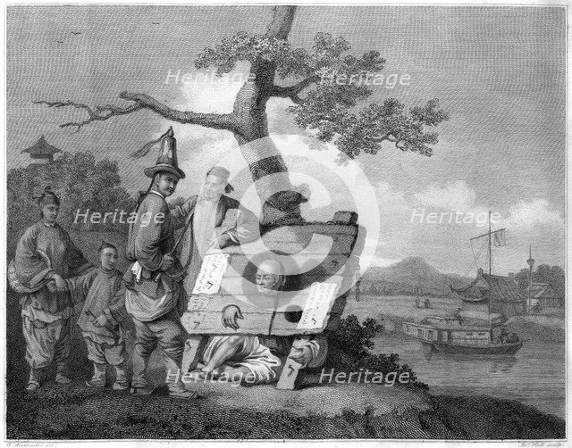 'Punishment of the Tcha', China, 1796. Artist: Hall