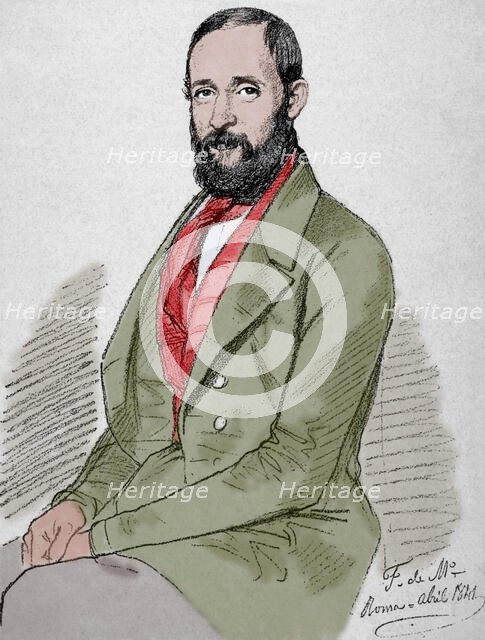 Claudio Lorenzale, 19th century. Creator: Unknown.