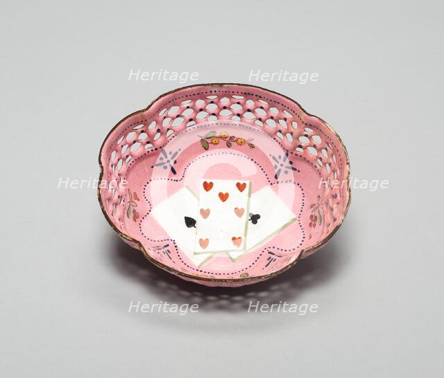 Counter Tray, South Staffordshire, c. 1790. Creator: Staffordshire Potteries.