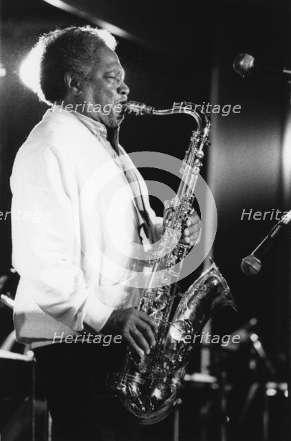 Illinois Jacquet, North Sea Jazz Festival, Netherlands, 1992. Creator: Brian Foskett.