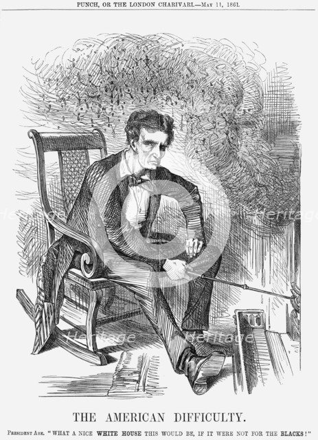 'The American Difficulty', 1861. Artist: Unknown