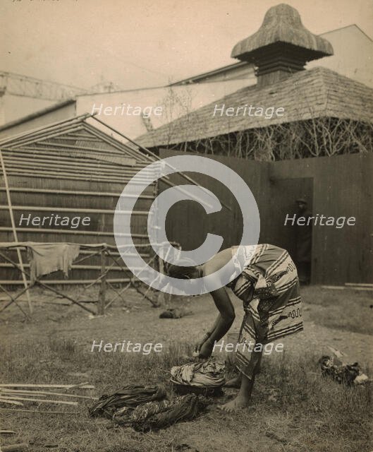 In darkest Africa, Pan-American Exposition, Buffalo, N.Y., 1901. Creator: Frances Benjamin Johnston.