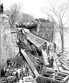 Chatsworth rail disaster, near Niagara Falls, with more than 200 people dead and 300 injured, occ…