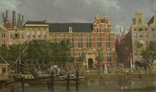 The Latin school on the Singel, Amsterdam, 1802. Creator: Jacob Smies.