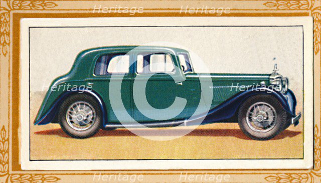 'Alvis Silver Eagle Saloon', c1936. Artist: Unknown.