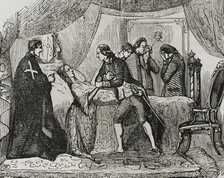 Death of the Princess of Asturias, May 21, 1806, (1851).  Creator: Unknown.