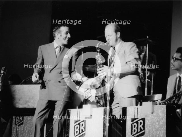Tony Bennet, Buddy Rich Orchestra, c1967. Creator: Brian Foskett.