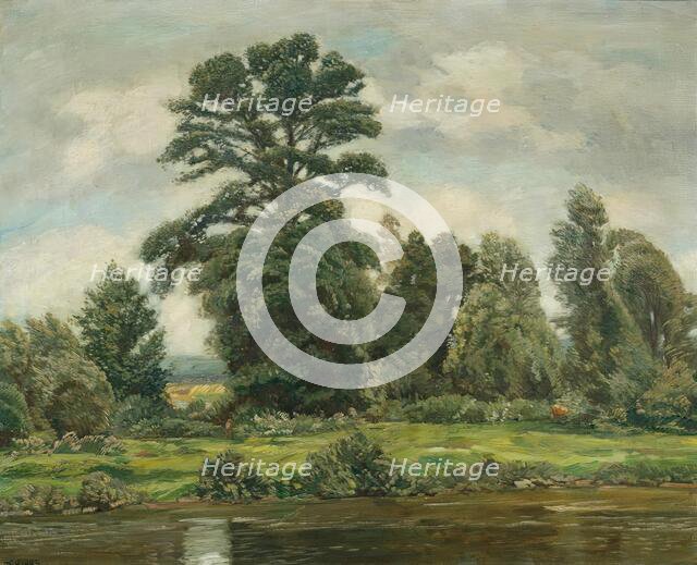 March Landscape, undated. (c1920s) Creator: Wilhelm Legler.
