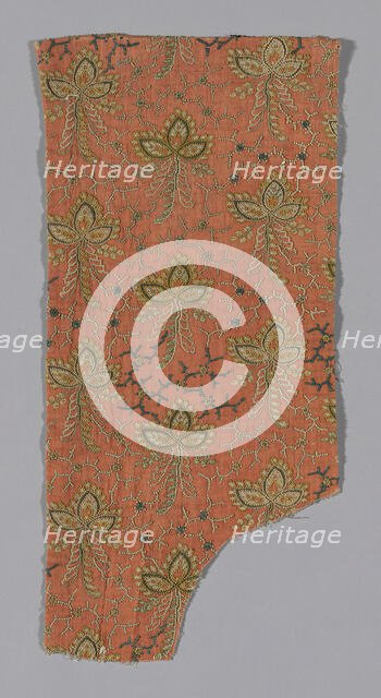 Fragment, Europe, 19th century. Creator: Unknown.