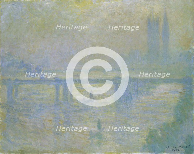 'Charing Cross Bridge', 1902. Artist: Claude Monet.