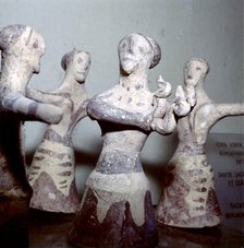 Minoan 'Sacred Dance', Palaikastro, Eastern Crete, Post-Palatial Period, c1400BC- c1100 BC. Artist: Unknown.