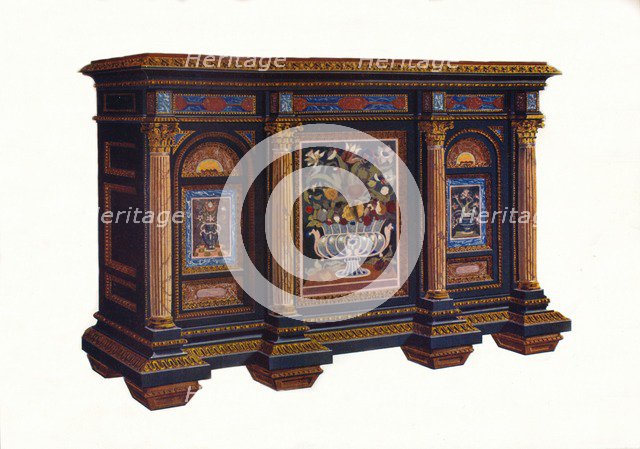 French Cabinet of Architectural Design, c1792, (1905). Artist: Unknown