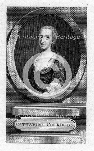 Catharine Trotter Cockburn (1679-1749), Scottish novelist, dramatist and philosopher, 19th century. Artist: Unknown