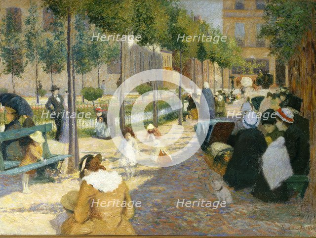 Place d'Anvers, 1880.